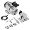 SucceBuy Dividing Head K11-100mm 3-Jaw Chuck 2.6"/65 Mm Center Height Tailstock 6:1 Gear Ratio Universal for Milling Engraving Tire Chucks 1