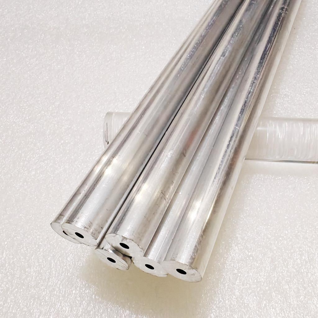 2PCS 6063 Aluminum Tube Aluminium Pipe OD9-14mm ID2-13mm Straight Hollow Round Pipes Plumbing Diy Tool Metal