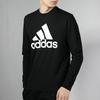 adidas Sport Breathable Crew Neck Long Sleeve T-Shirt Pullover Sweatshirt Men Tops Black EB5266