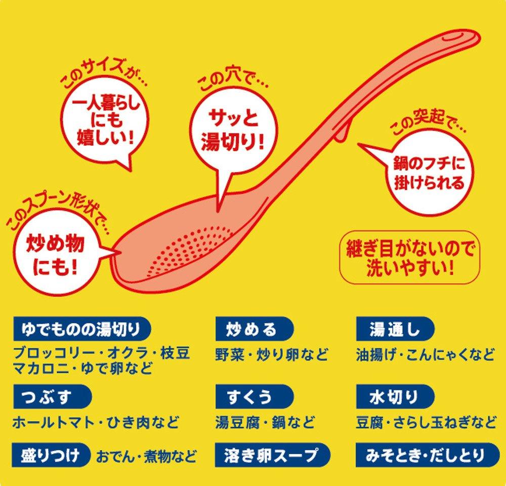 Marna Spoon Colander Mini Yellow K182Y