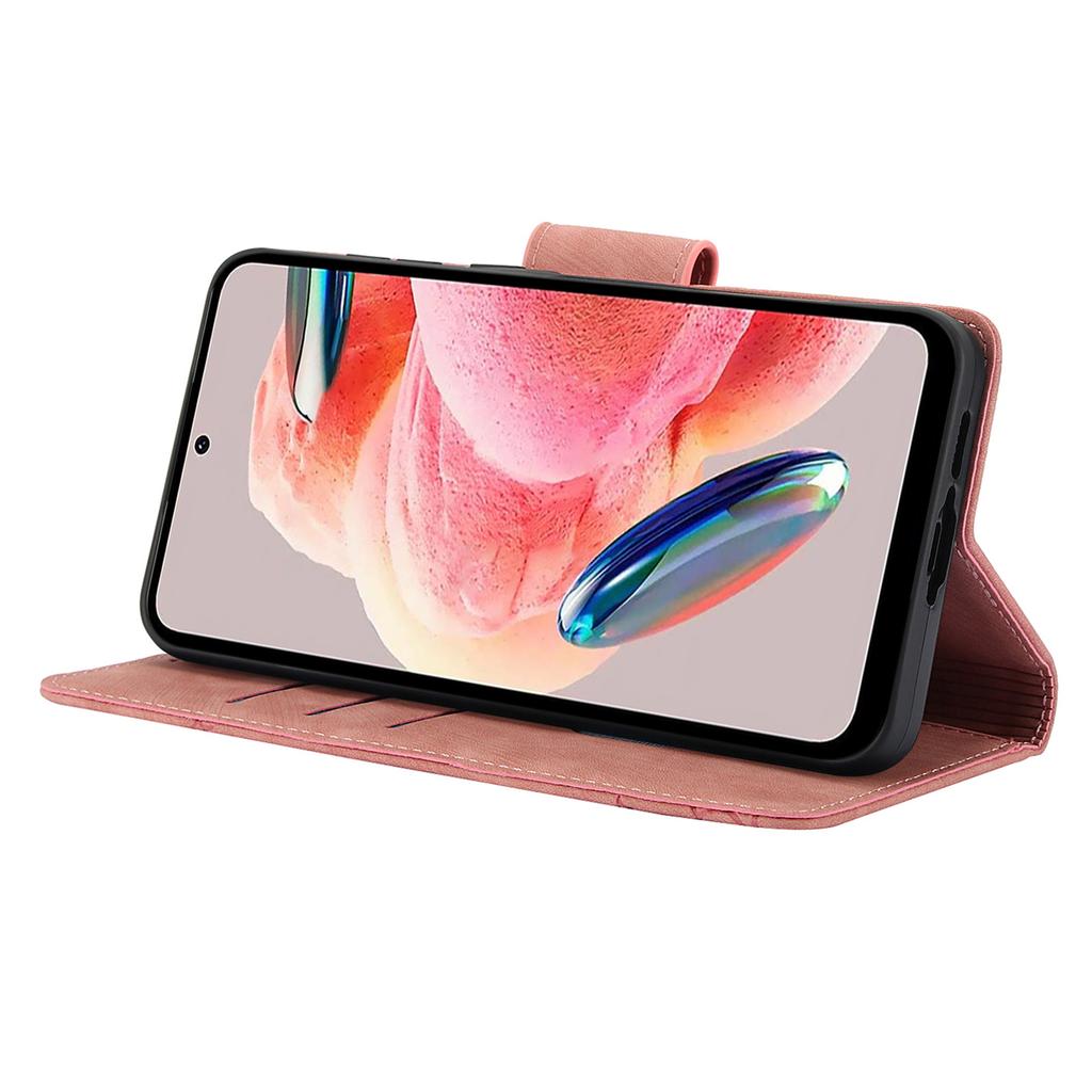 SY-001 For Xiaomi Poco C75 4G/Redmi 14R 5G/14C 4G Case Flower Butterfly Leather Wallet Phone Cover with Hand Strap
