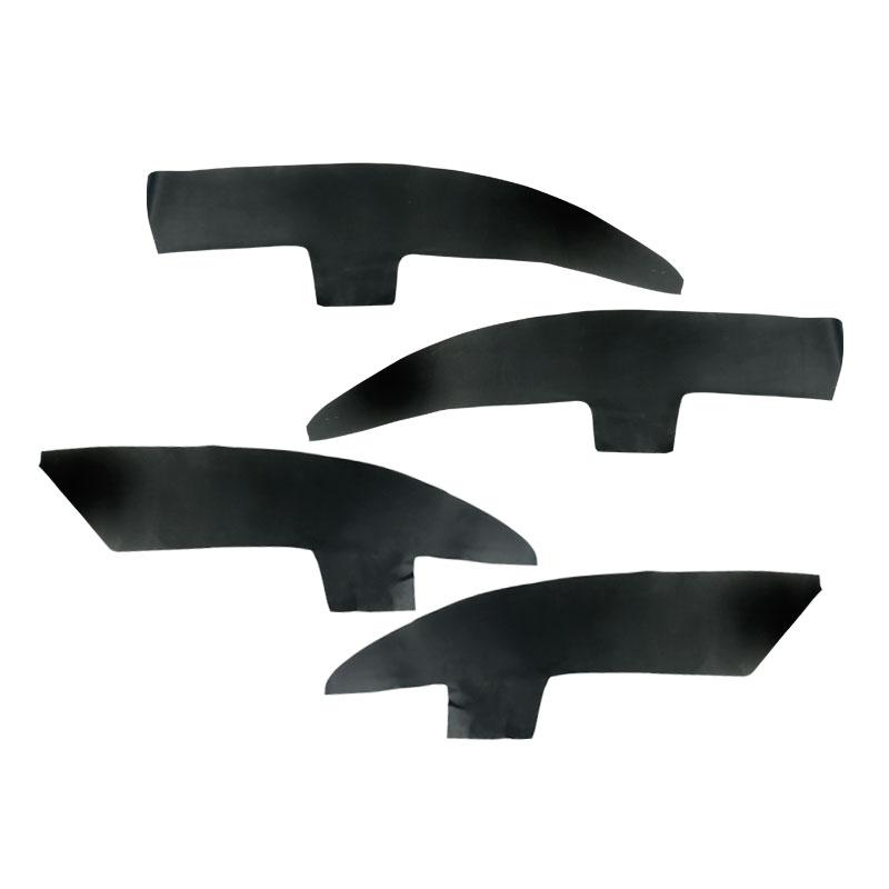 

Для Skoda Superb 4 шт./компл. автомобильный Стайлинг дверная ручка/дверной подлокотник панель из микрофибры кожаный чехол Декор с установкой 4pcs