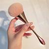 Makeup Brush with Long Handle Soft Synthetic Bristles Cosmetic Brush Blush Loose Powder Foundation Blending Kabuki Nail Dust Brush