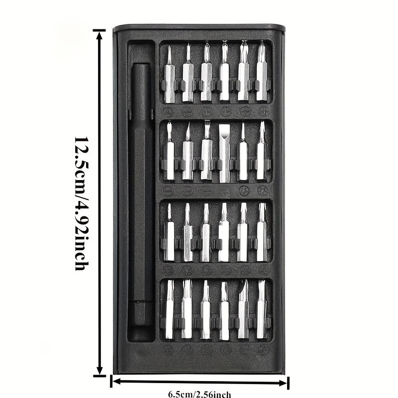 25pcs Precision Screwdriver Set, Screwdriver, Multi-Function Repair Tool, Durable, Multiple Models, Suitable for Mobile Phone And Tablet Disassembly