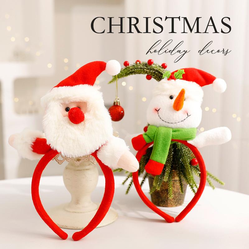 Christmas Penguin Deer Bear Headband Childrens Festive Hair Ornament For Parties