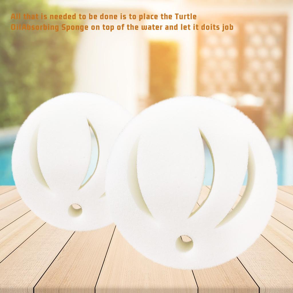 Högeffektiv oljeabsorberande svampfilter svamp för simbassäng