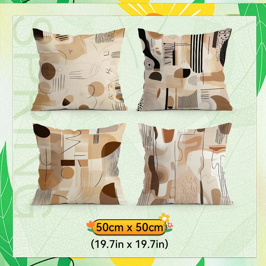 Abstract Art Cushions Pillowcase Polyester Cushion Cover Throw Pillow Pillowcover Home Car Sofa Decor