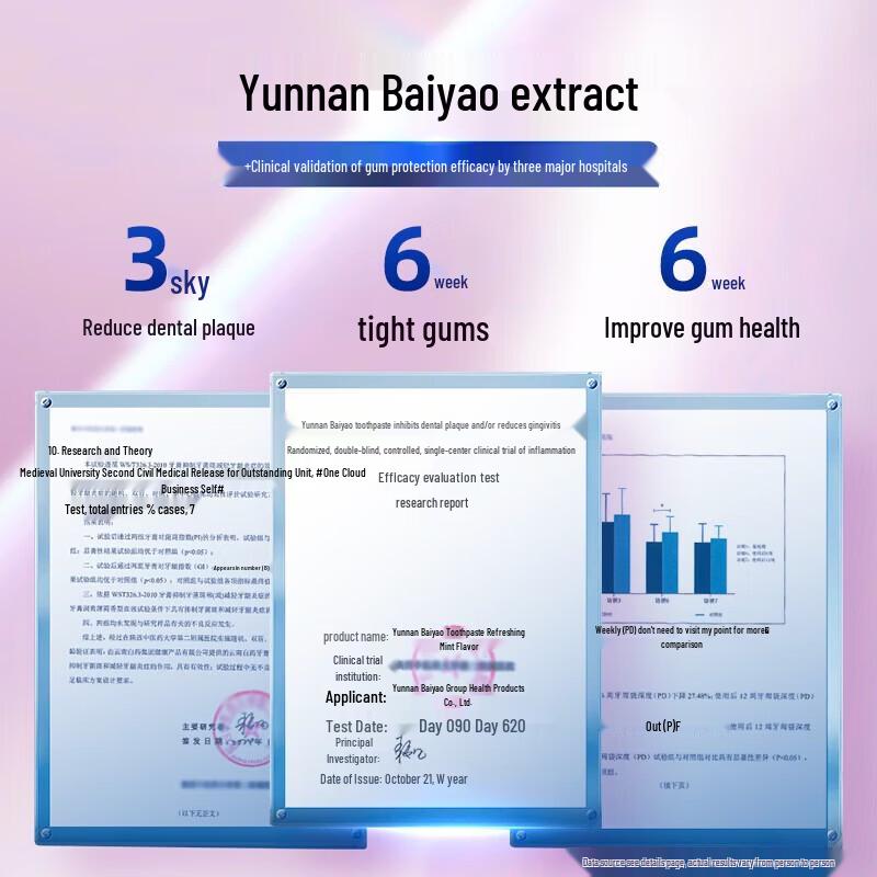 Yunnan Baiyao Gum Care Pump Toothpaste