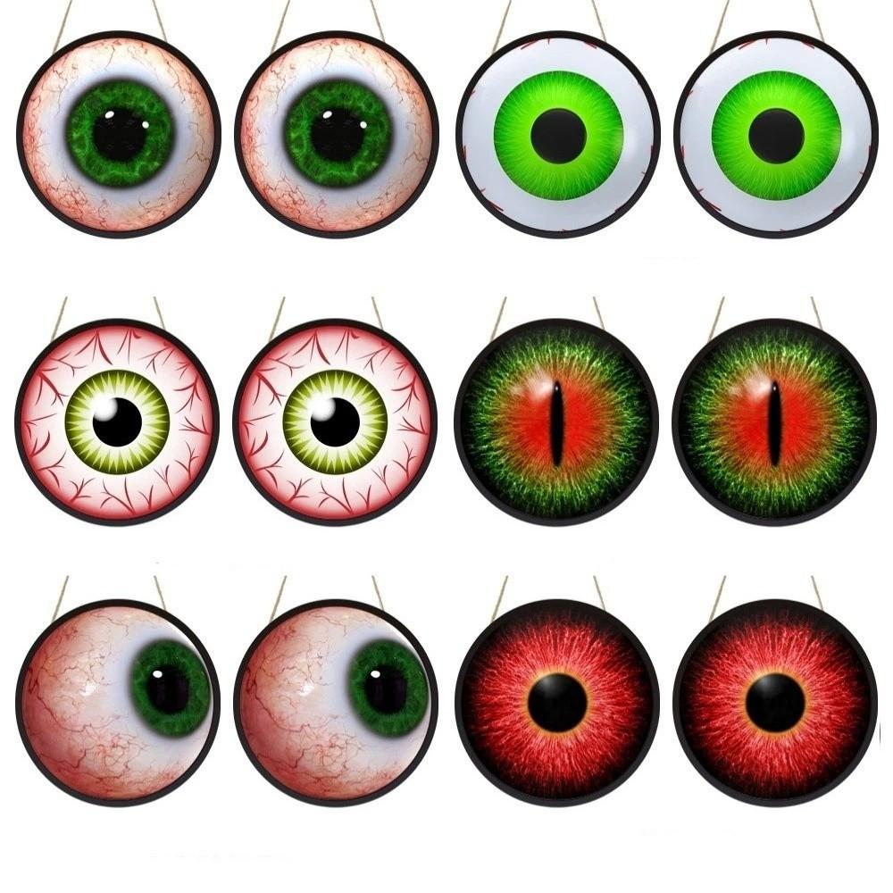 Round Giant Hanging Eyeball Home Decor LED Eyeball Creative Halloween Eyeball Halloween Party