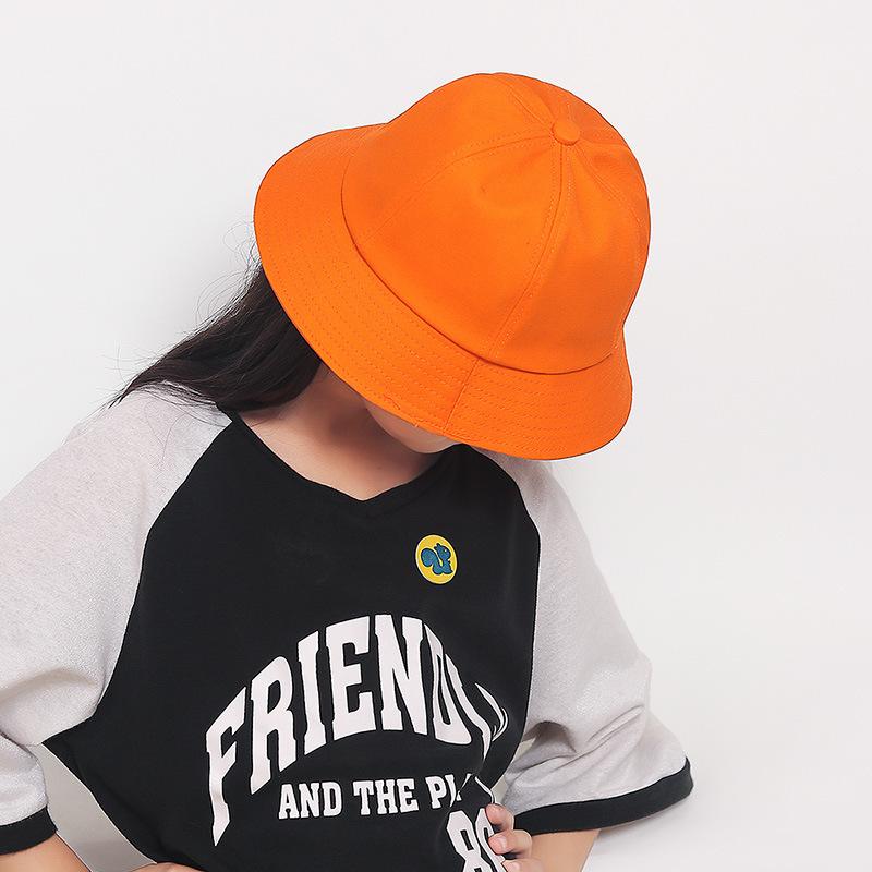 Kindergarten Elementary School Children's Fisherman Hat Cute Boys and Girls Class Bucket Hat Sun Hat