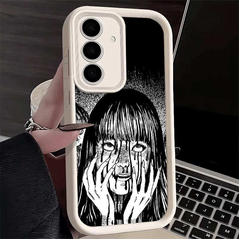 Phone Case for Samsung Galaxy A17 A16 A15 A14 A13 Japanese Horror Anime A56 A36 A26 A55 A35 A25 A54 A34 A24 A53 A33 A23 A07 A06