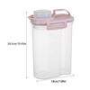 Thoughtful Dry Food Storage Container Easy Access Cereal Storage Container For Kitchen Food Grade PP