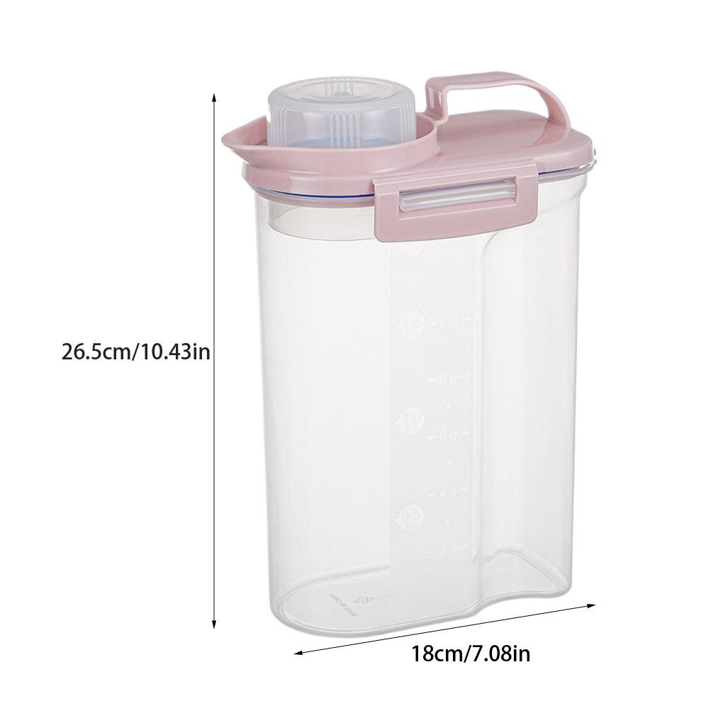 Thoughtful Dry Food Storage Container Easy Access Cereal Storage Container For Kitchen Food Grade PP