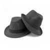 Retro Men's Jazz Hats Large Brimmed Sun Hats, Fashionable Top Hats, Middle-aged and Elderly Hats, Grandpa Bucket Hats