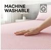 Houndstooth Ice Silk Rattan Cooling Mat, Fitted/Flat Sheet, Washable Comfort Bedding for Summer Bedroom & Dorm