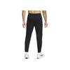 Nike FW22 Solid Color Logo Print Tapered Sports Pants Men bottoms Black DQ4741-010