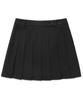 Covernat Woman Pleated Mini Skirt Charcoal