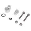 Rear AC Air Conditioning Block Off Kit Aluminium Alloy Replacement for 1500 2500 2014 2019