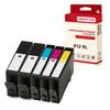 NOPAN-INK - X5 Compatible Cartridge for 912 XL 912XL Black X2 + Cyan + Magenta + Yellow for OfficeJet 8010 All-in-One 8012 8014 801