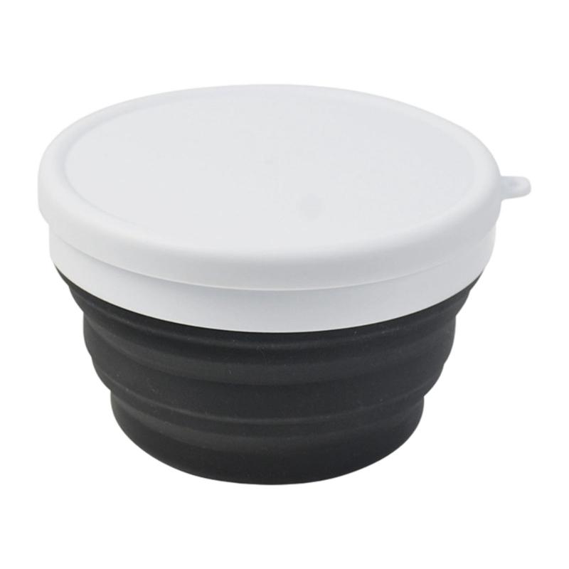 2 Stück 950 ml Silikon faltbare Schüssel Tragbares Geschirr Schüsseln Platzsparend Salatschüssel für Haushalt Küchenwerkzeug Langlebig