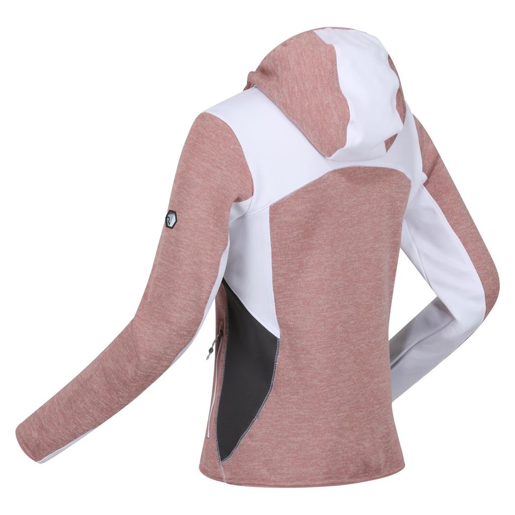 Regatta Womens/Ladies Walbury V Contrast Panel Full Zip Fleece Jacket