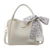 Hand carry commuter bag women's new texture simple trend shoulder bag bucket bag