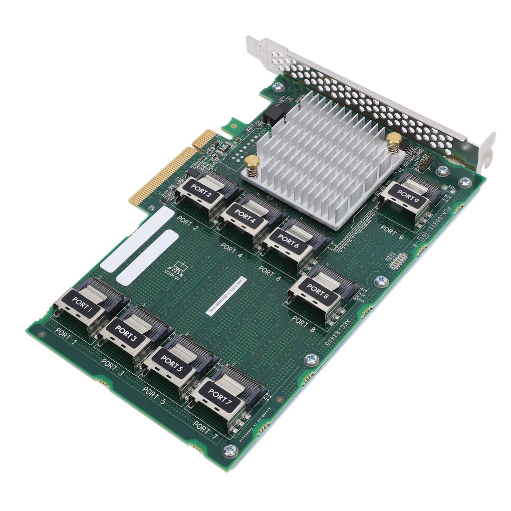 SAS RAID Controller Card AEC 83605 Support 24 Hard Drives Expansion 9 Ports PCIE X 8 Expander Card for Server DL380 388