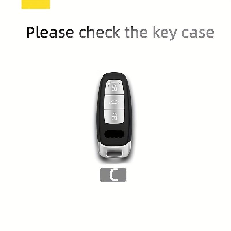 Für Q8 RSQ8 A6 C8 S6 RS6 A7 S7 RS7 A3 8Y A8 D5 4N RS E-tron GT Q4 Q7 4M Auto Schlüsselanhänger Hülle Fob Abdeckung Zubehör
