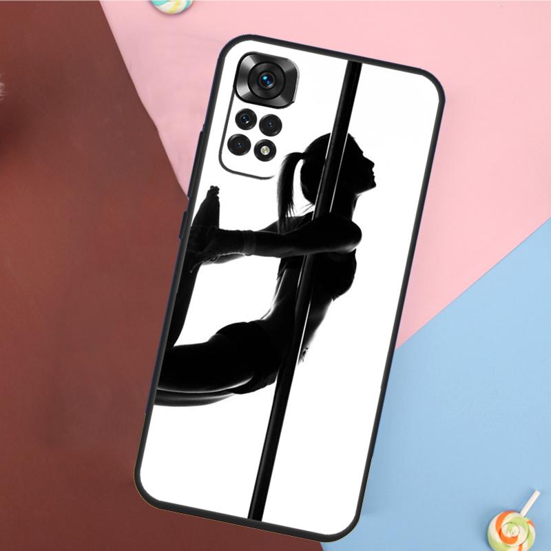 Pole Dance Dancing Fitness Cover For Xiaomi Redmi Note 14 13 Pro 12 11 9 10 9S 10S 11S 12S Redmi 14C 10C 12C 13C Case