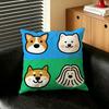 Art Cartoon simple llines ddog Cushion Cover Creative  pillowcases for interior decoration office living room home Car hot