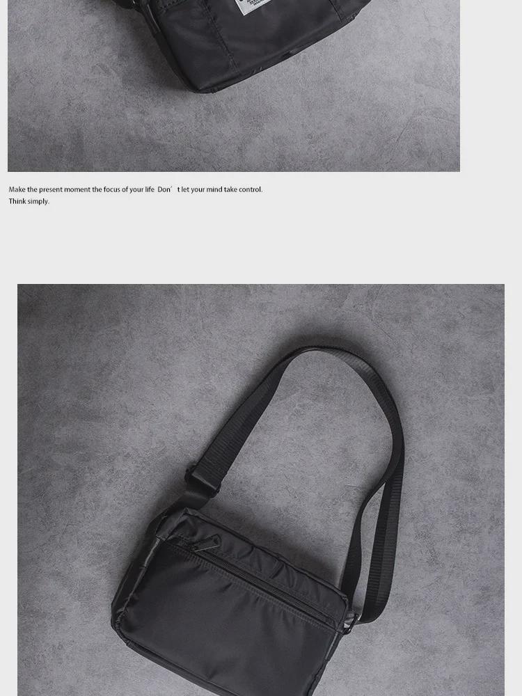 Herren Oxford Stoff Lässige Messenger Umhängetasche: Neuer Trend in der amerikanischen Street Fashion.