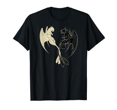 How To Train Your Dragon 3 Light Fury Toothless T-Shirt