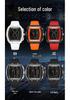 SANDA Men's Multifunctional Barrel-Shaped Sports Watch - Waterproof & Fashionable with Single Display Timing