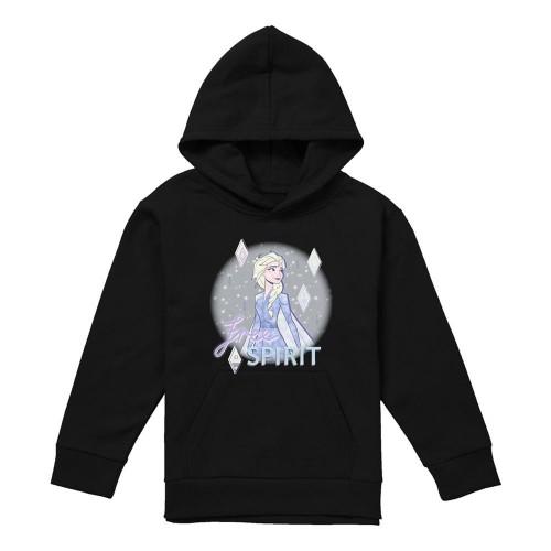 Frozen Childrens/Kids Believe In Yourself Elsa Pullover Hoodie