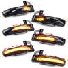 Dynamic LED Turn Signal Lights Rearview Mirror Indicator Blinker Repeater For Jeep Grand Cherokee Dodge Durango 2011-