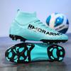 Football shoes men's and women's tf broken nails ag nails students children's high-top primary and secondary school sports training sports shoes