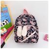 Kids Cartoon Backpack Outdoor Activities Adjustable Straps Student School Bag