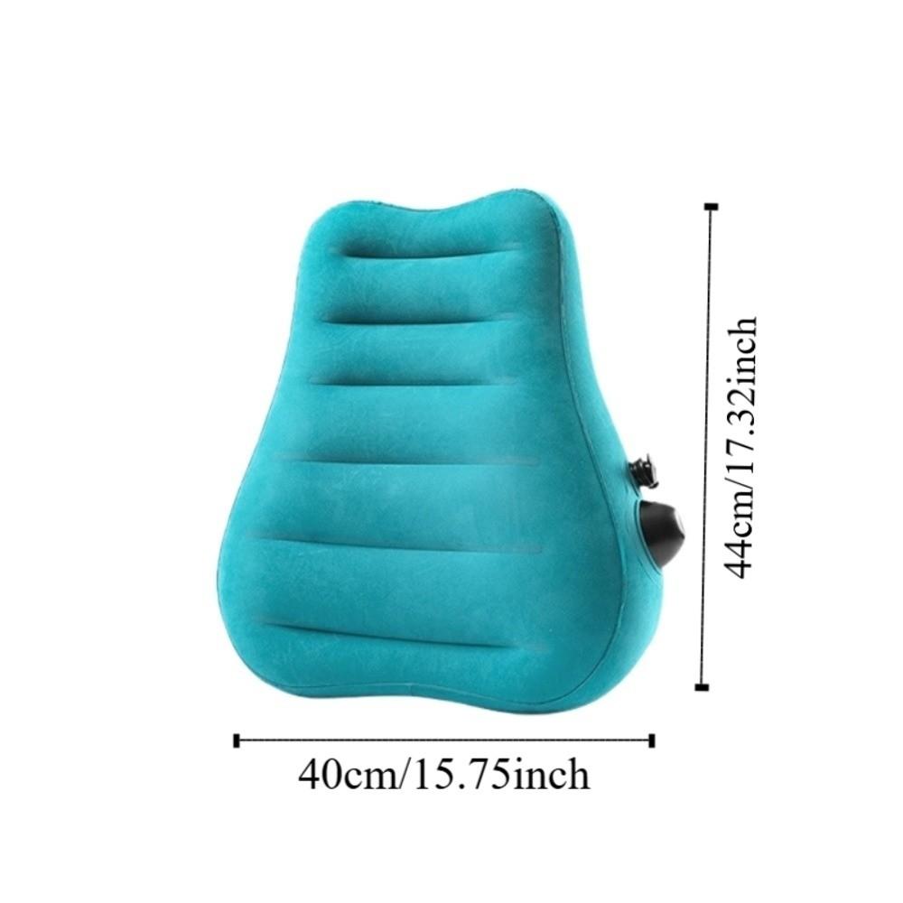 Portable Inflatable Travel Pillow Comfortable Nap Pillow Cushion  Outdoor Activities