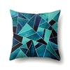 Polyester Pillow Case Decorative Geometric Home Printed Pillow Case Waist Cushion Cover Car Cushion Head Cushion Cover