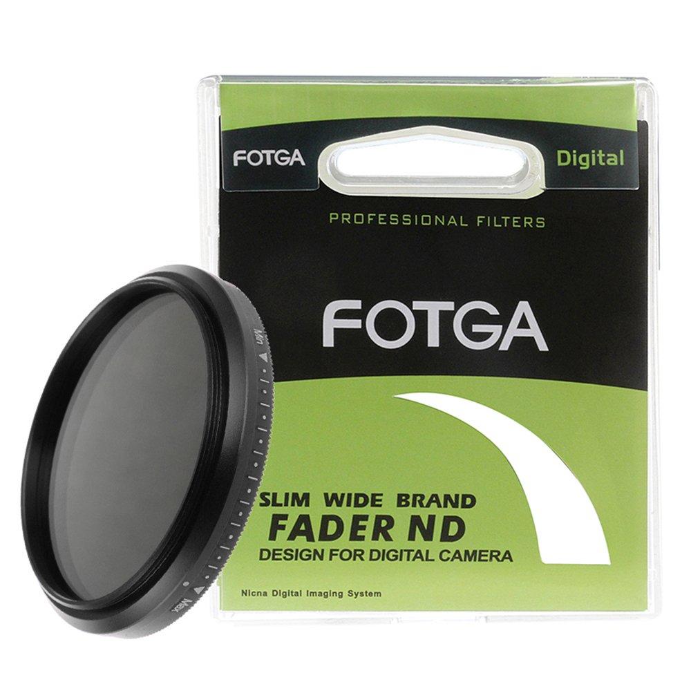 

FOTGA Slim Fader Neutral Density Variable ND Filter Adjustable ND2 to ND400 55mm
