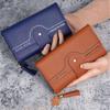 Ins Style Wallet Women's Long 30% Folding Student Clutch Bag High Color Value
