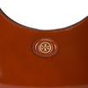 Tory Burch Robinson Magnetic Closure Leather Underarm Bag Crescent Tote Shoulder Bag Women Bags Brown 154729-223