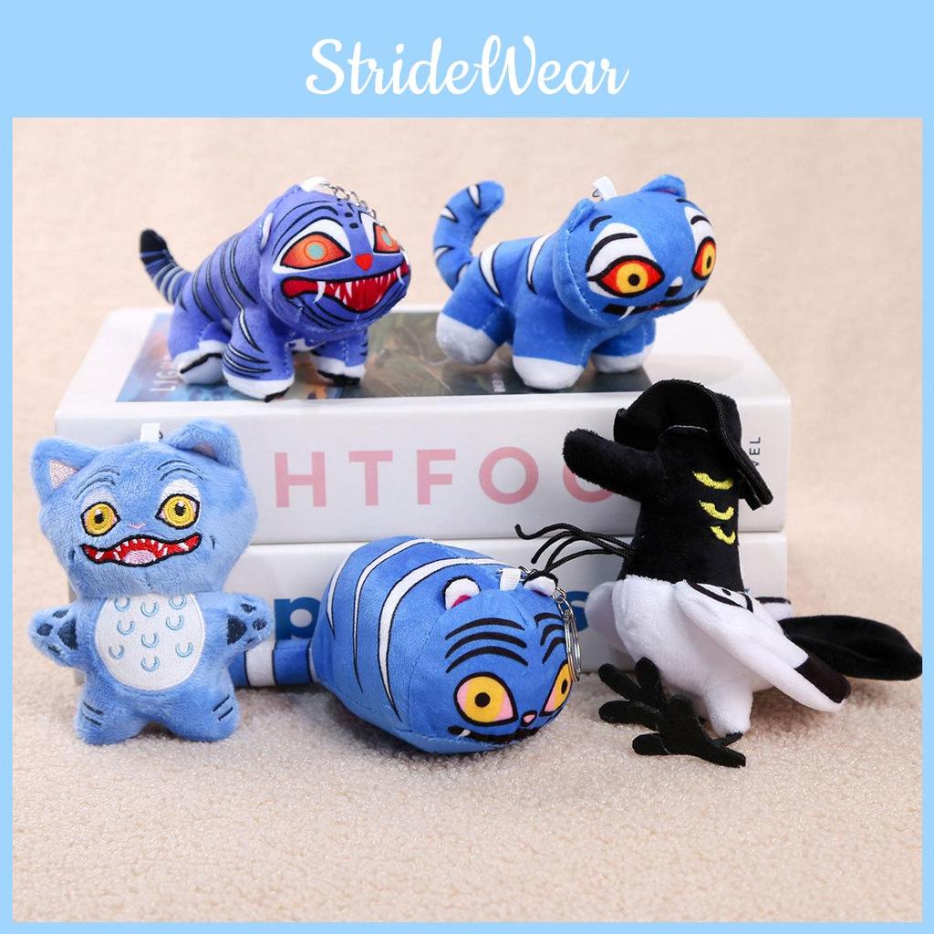 Kpop Demon Hunters Soft Plush Doll Keyring With Short Pile Fur For Fans And Accessories