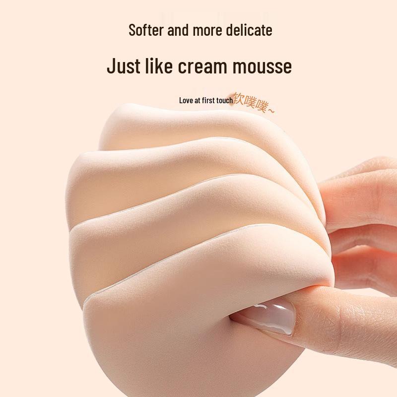 Marshmallow Cushion Puff: Dual-Use Wet/Dry Makeup Sponge, Super Soft, Non-Absorbent