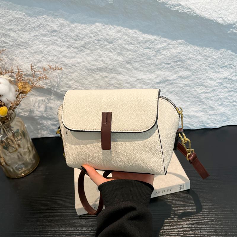 Women's Bag 2025 Winter Women's Messenger Bag New Small Bag Foreign Style Niche Korean Version Single Shoulder Messenger Bag Small Square Bag