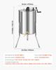 Manual Honey Extractor 4/8 Frame Honey Spinner Beekeeping Stainless Steel