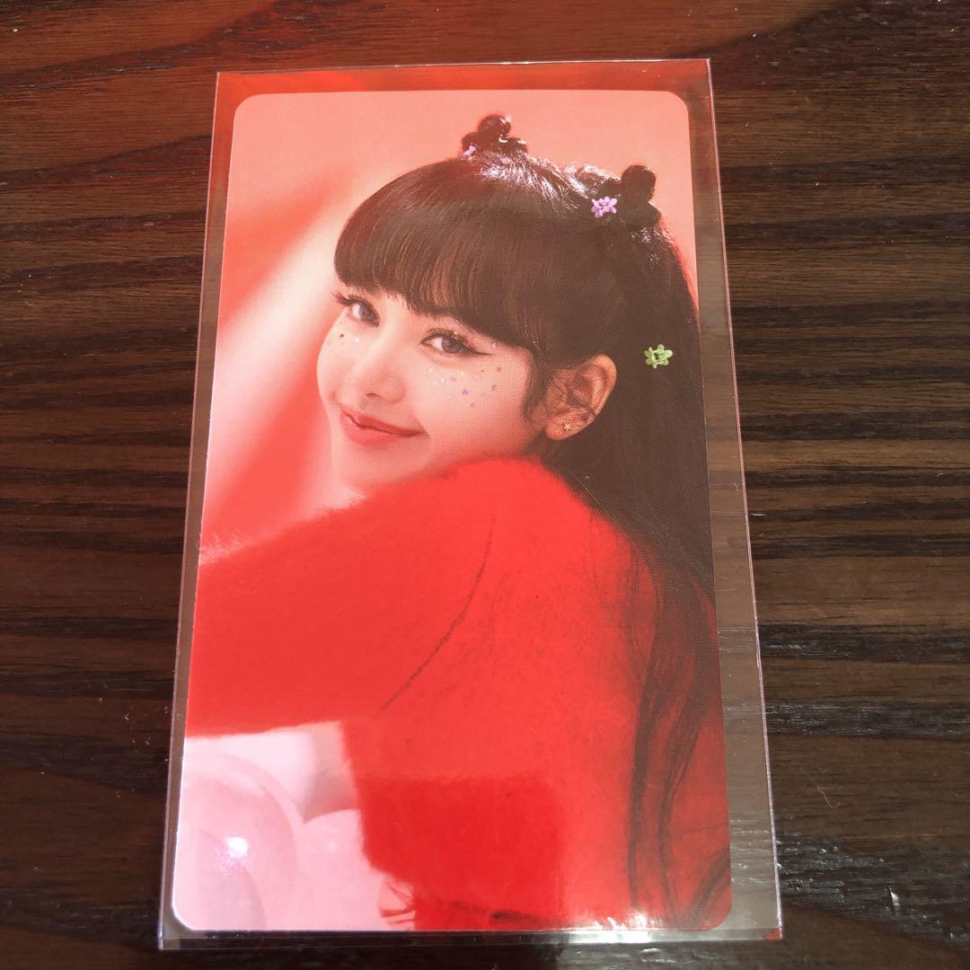 

[USED] Blackpink Lisa pop up store trading card