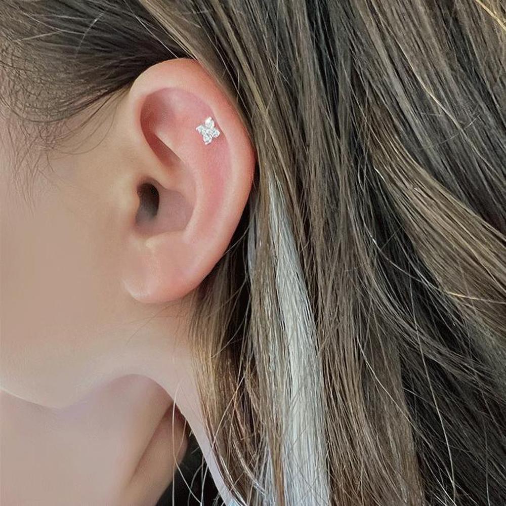 Silver 925 Lumi Flower Piercing (S9329685)