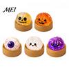 Relaxation Fidget Toy Halloween Dumpling Stress Relief Toy, Cartoon Steamed Bun Squeeze with Steamer, Sensory Ball Party Favors Portable Reliever