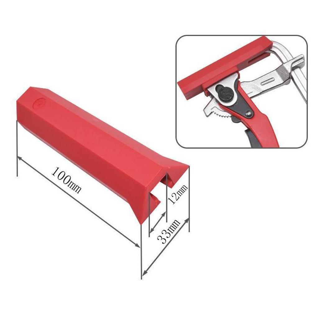 Silicone Sleeve Track Clamp Sleeve Woodworking Clamp Daily Use Set
